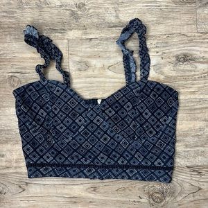 NWOT Kendall + Kylie crop tank top. Super cute too big on me.